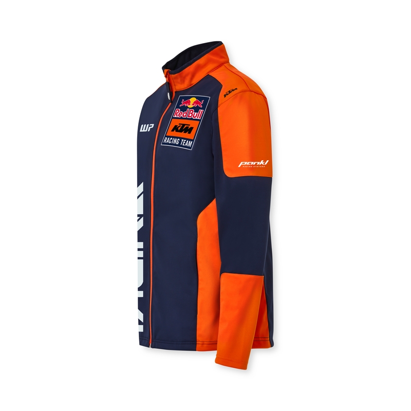 Bunda KTM Replica Team softshell modro-oranžová