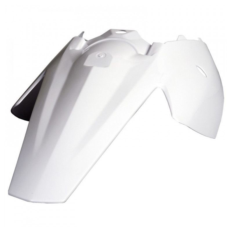 Rear Fender + Side Panels POLISPORT bílá pro KTM SX 85 2006-2012