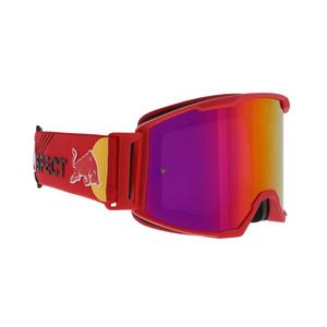Motokrosové brýle Red Bull Spect STRIVE S červené s fialovými skly