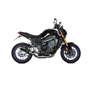 Výfuk kompletní 3x1 STORM OVAL Y.066.LX1B Černá ocel