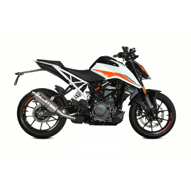 Koncovka výfuku STORM GP Nerez pro KTM Duke 390 2021-2023, KTM Duke 125 2021-2023