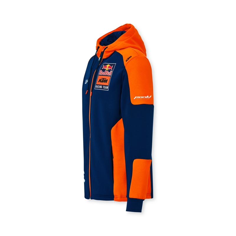 Mikina KTM Replica Team hoodie modro-oranžová