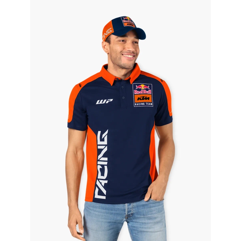 Polo triko KTM Replica Team modro-oranžové výprodej