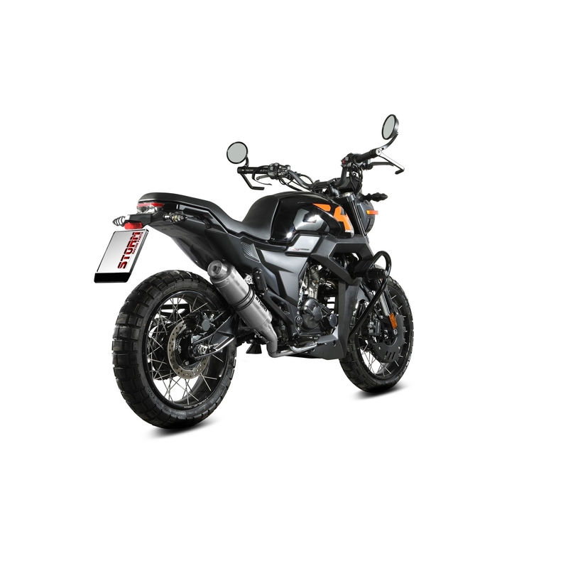 Výfuk kompletní 1x1 STORM GP Nerez pro ZONTES ZT 125 2021-2024