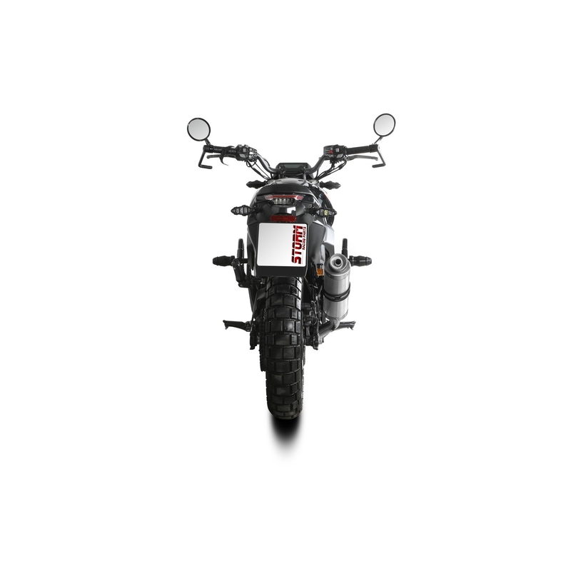 Výfuk kompletní 1x1 STORM GP Nerez pro ZONTES ZT 125 2021-2024