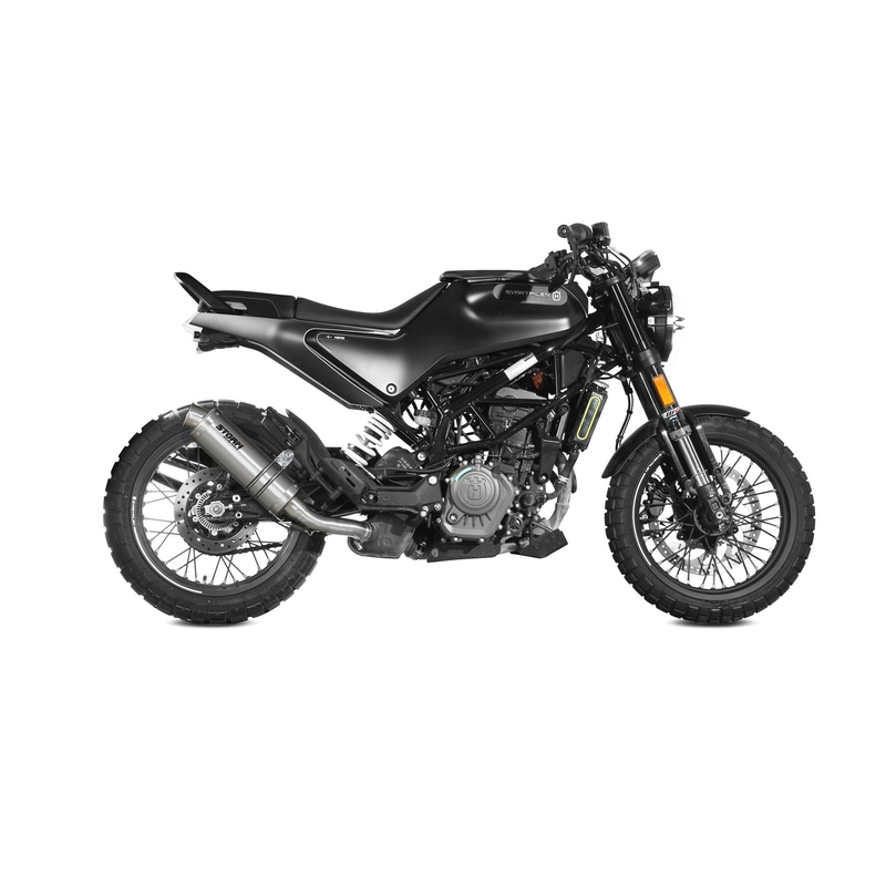 Koncovka výfuku STORM GP Nerez pro HUSQVARNA Svartpilen 125 2021-2023