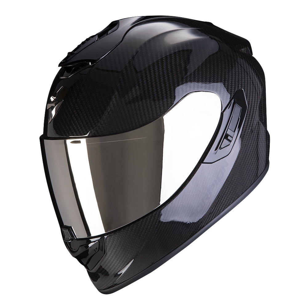 Integrální přilba na motorku Scorpion EXO-1400 EVO II CARBON AIR SOLID černá Velikost: XS