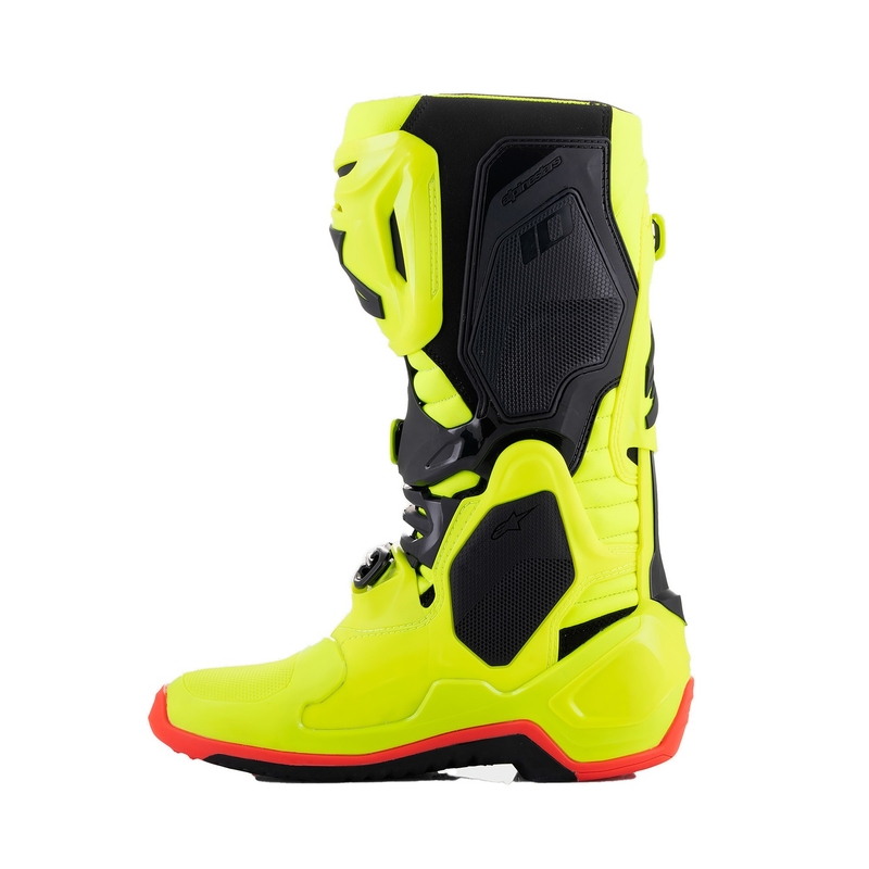 Boty na motorku Alpinestars Tech 10 2024 žlutá fluo-černo-červené fluo