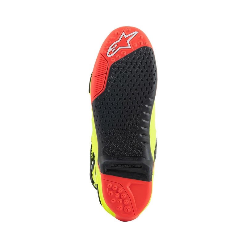 Boty na motorku Alpinestars Tech 10 2024 žlutá fluo-černo-červené fluo
