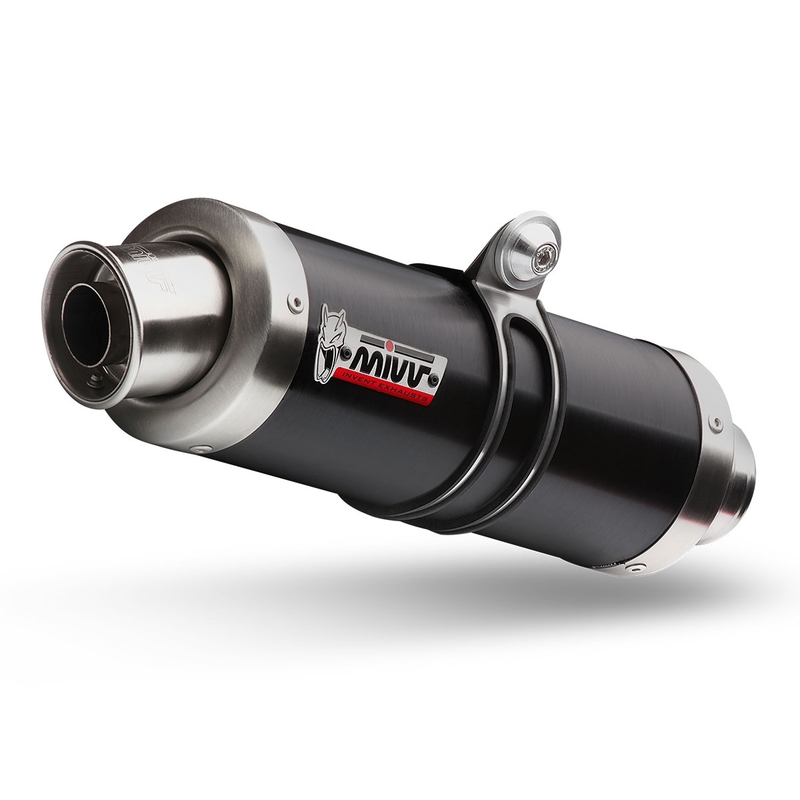 Výfuk kompletní 4x2x1 STORM GP Černá ocel pro HONDA CB 650 R 2019-2023, HONDA CBR 650 R 2019-2023