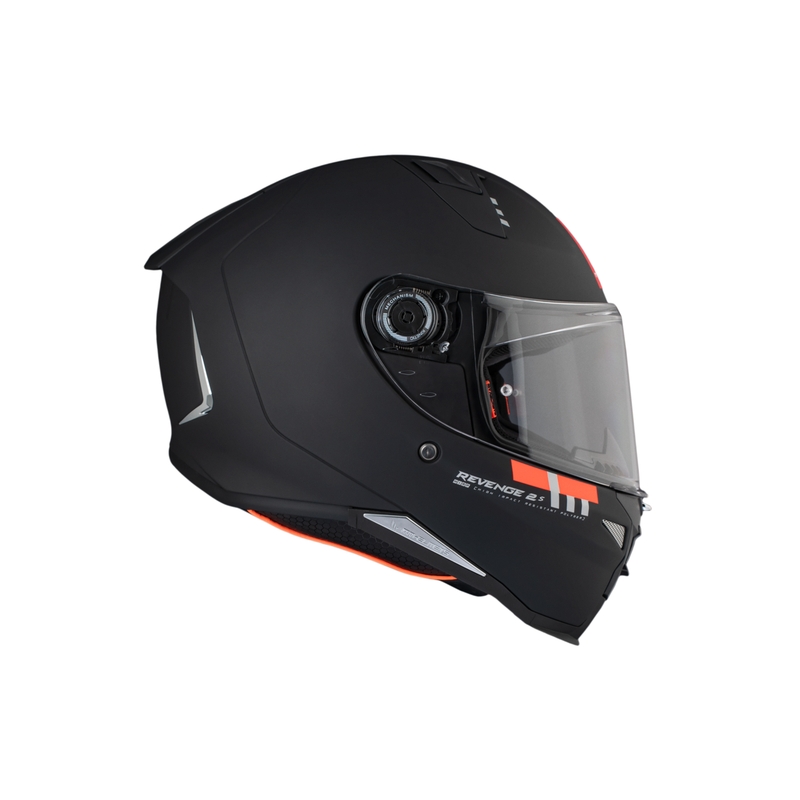 Integrální helma na motorku MT REVENGE 2 S SOLID A1 matná černá