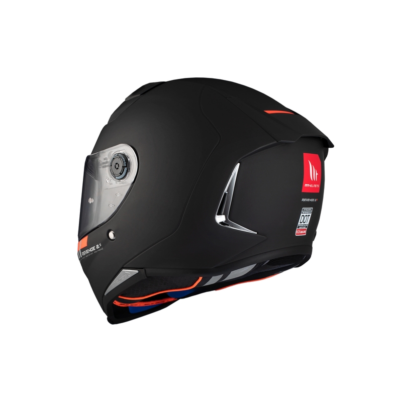 Integrální helma na motorku MT REVENGE 2 S SOLID A1 matná černá
