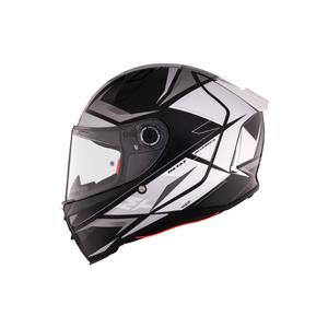 Integrální helma na motorku MT REVENGE 2 S HATAX B2 černo-šedo-bílá