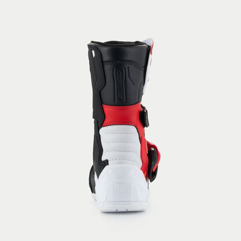 Dětské boty na motorku Alpinestars Tech 3S Kids 2024 černo-bílo-červené