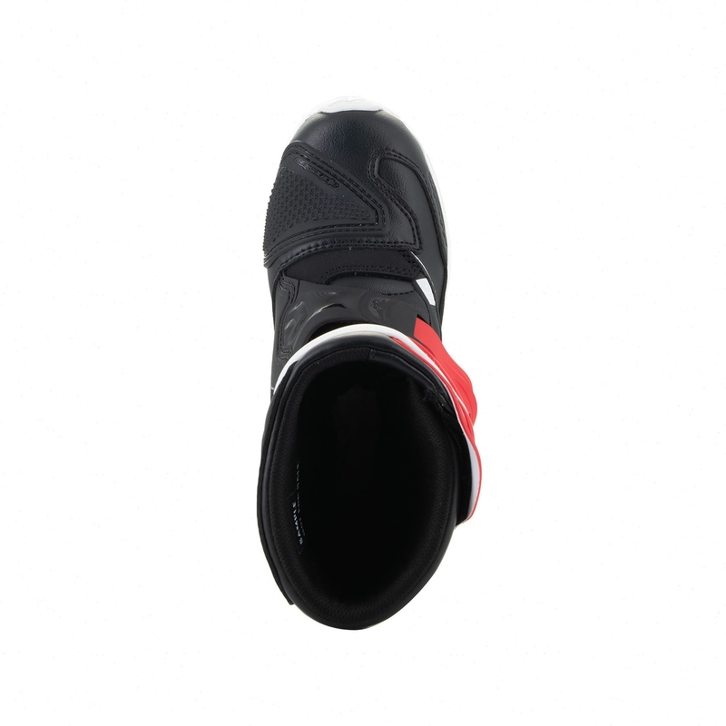 Dětské boty na motorku Alpinestars Tech 3S Kids 2024 černo-bílo-červené