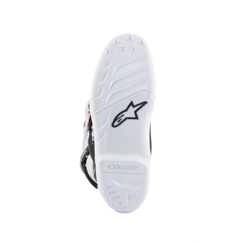 Dětské motokrosové boty Alpinestars Tech 7 S bílo-černo-červeno-modro-fialové