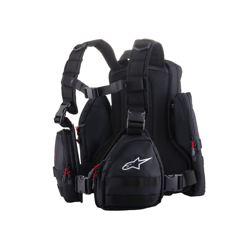 Batoh Alpinestars Techdura Tactical černo-bílý 9 l