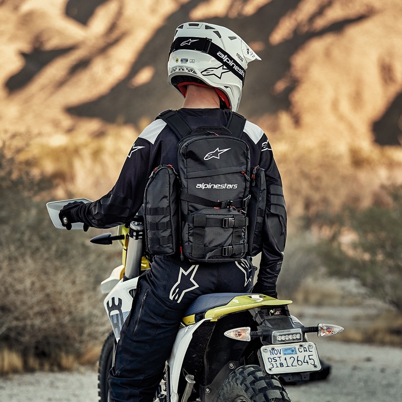 Batoh Alpinestars Techdura Tactical černo-bílý 9 l