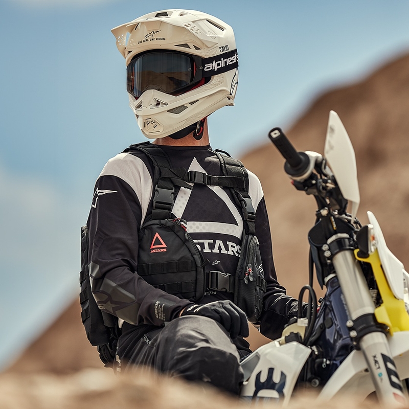 Batoh Alpinestars Techdura Tactical černo-bílý 9 l