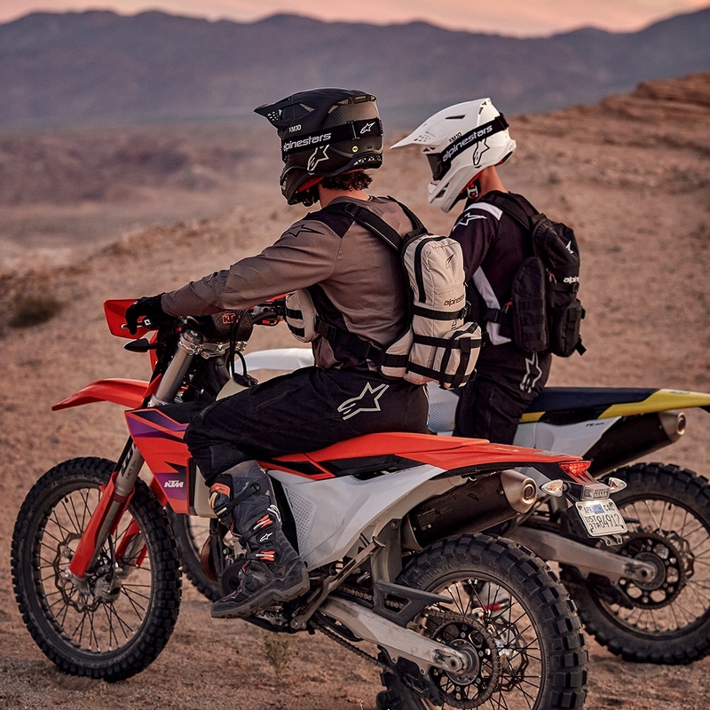 Batoh Alpinestars Techdura Tactical černo-bílý 9 l