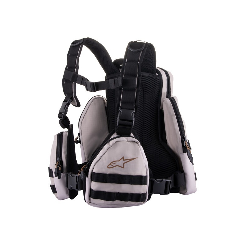 Batoh Alpinestars Techdura Tactical šedo-černý 9 l
