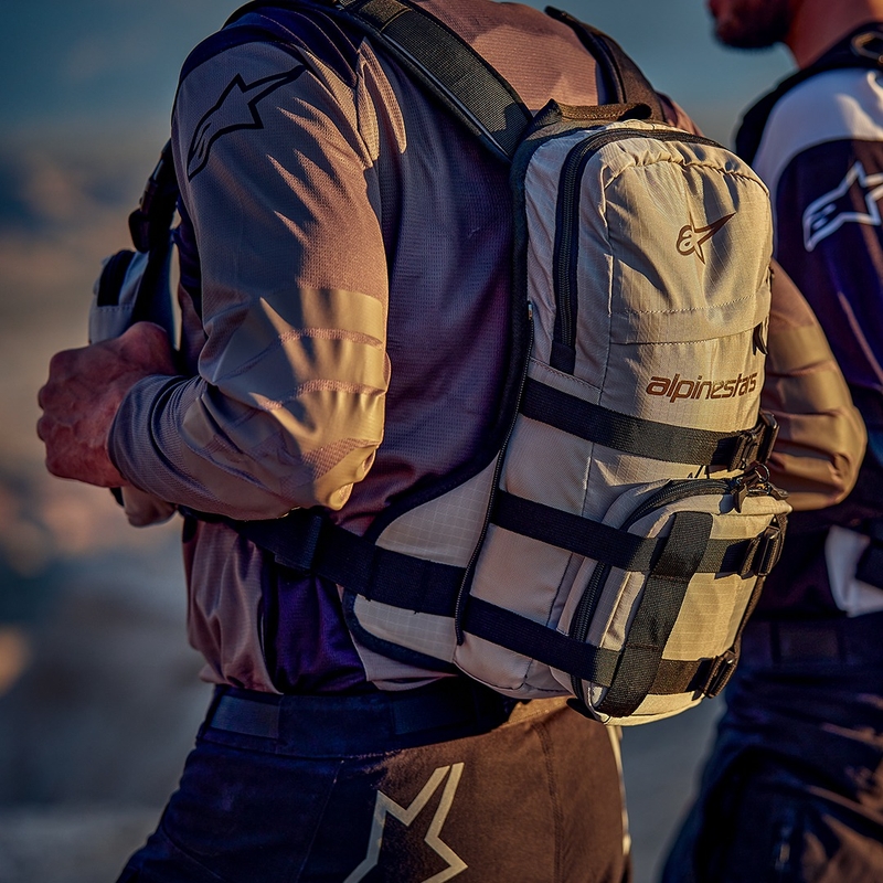 Batoh Alpinestars Techdura Tactical šedo-černý 9 l