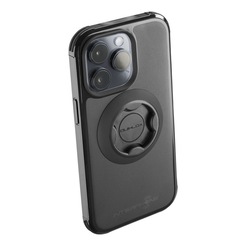 Ochranný kryt Interphone QUIKLOX Tetraforce - Apple iPhone 15 Pro černý
