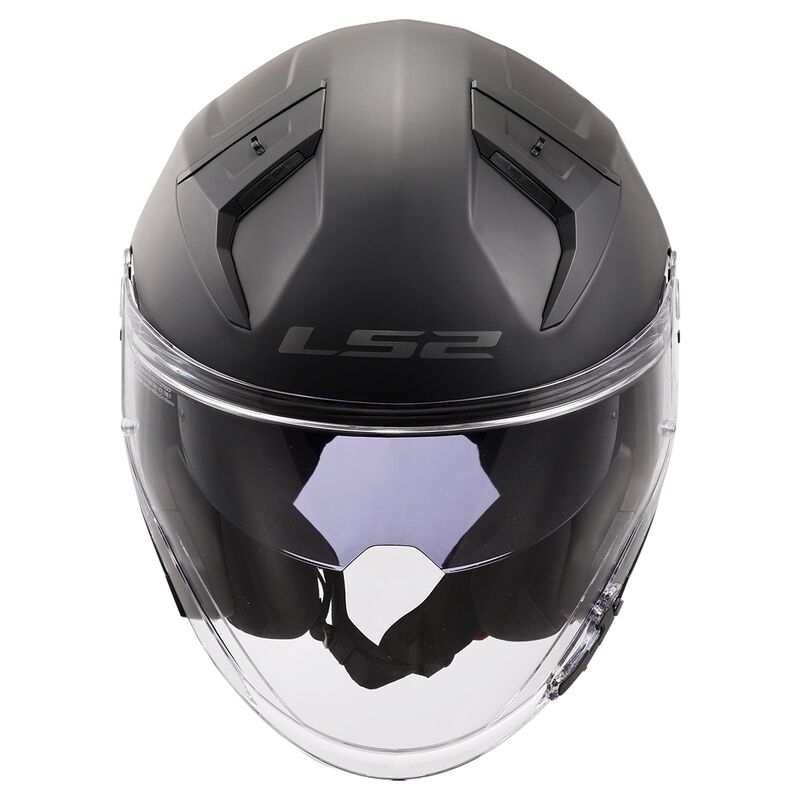 Otevřená helma na motorku LS2 OF603 Infinity II Solid černá matná