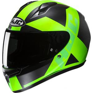 Integrální helma na motorku HJC C10 Tez MC4HSF černo- fluo zelená