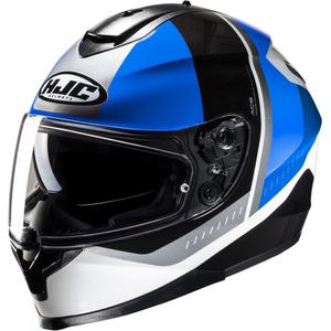 Integrální helma na motorku HJC C70N Alia MC2 černo-bílo-modrá