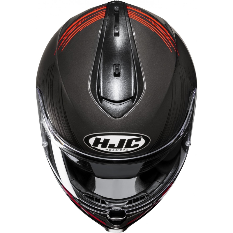 Integrální helma na motorku HJC C70N Sway MC1 červeno-černá