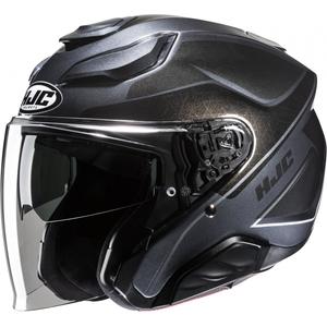 Otevřená helma na motorku HJC F31 Ludi MC5 titanová