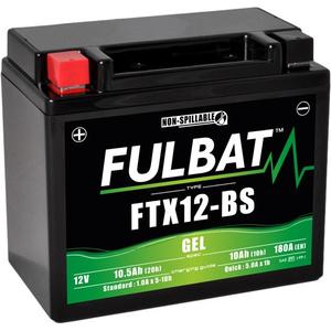 Gelová baterie FULBAT FTX12-BS GEL (YTX12-BS GEL)