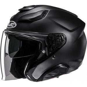 Otevřená helma na motorku HJC F31 Solid černá