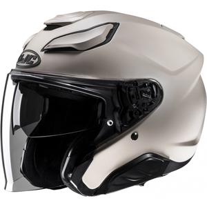 Otevřená helma na motorku HJC F31 písková