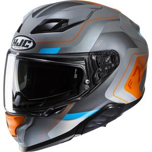 Integrální helma na motorku HJC F71 Arcan MC27SF šedo-modro-oranžová