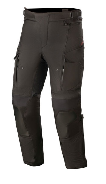 Prodloužené kalhoty na motorku Alpinestars Andes Drystar černé Velikost: M
