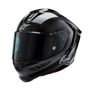 Integrální helma na motorku Alpinestars Supertech R-10 Solid 2024 carbon černá