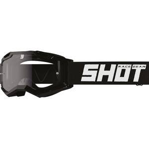 Dětské motokrosové brýle Shot Rocket Kid 2.0 černé (čiré plexi)