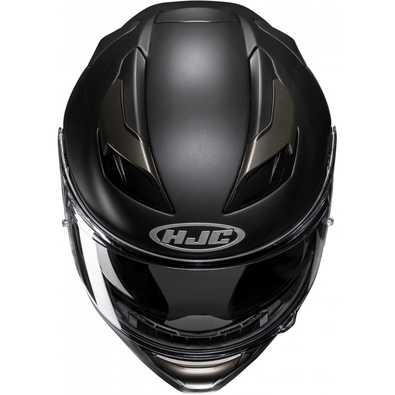 Integrální helma na motorku HJC F71 Solid titanová