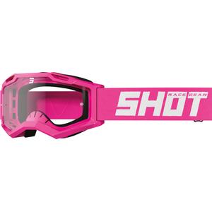 Dětské motokrosové brýle Shot Rocket Kid 2.0 růžové (čiré plexi)
