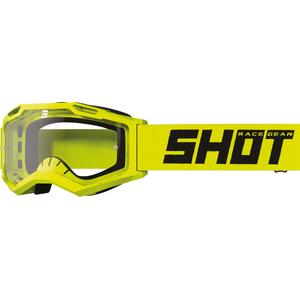 Dětské motokrosové brýle Shot Rocket Kid 2.0 fluo žluté (čiré plexi)