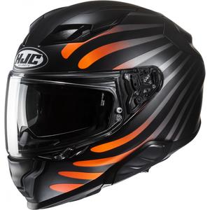 Integrální helma na motorku HJC F71 Zen MC7SF černo-šedo-oranžová