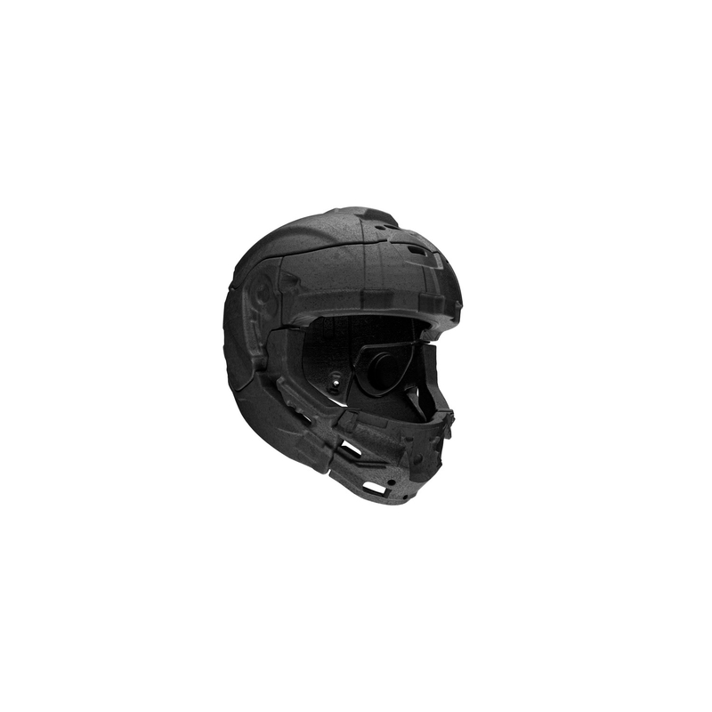 Integrální helma na motorku Alpinestars Supertech R-10 Element carbon stříbrno-černá