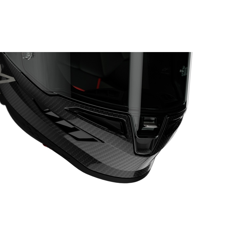 Integrální helma na motorku Alpinestars Supertech R-10 Element carbon stříbrno-černá