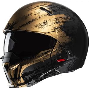 Otevřená helma s maskou HJC i20 Furia MC9 černo-zlatá