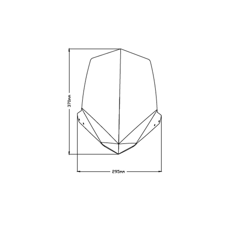 Plexi štít PUIG NEW. GEN SPORT kouřová