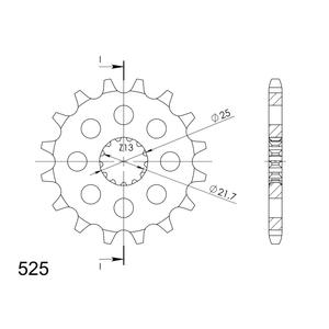 Řetězové kolečko SUPERSPROX CST-520:15 15 zubů, 525
