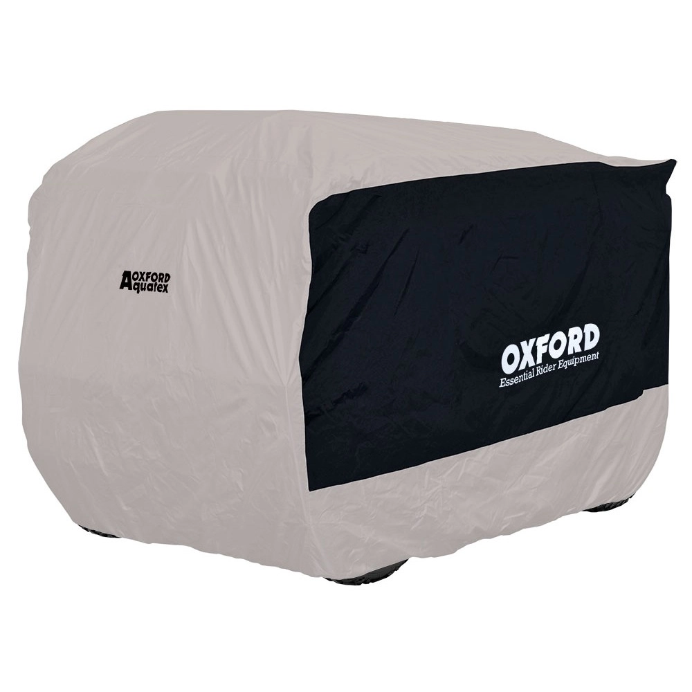 Plachta na čtyřkolku Oxford Aquatex ATV černo-stříbrná
