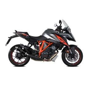 Koncovka výfuku STORM GP KT.018.LXSB Černá ocel